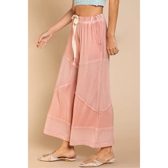 POL Light Pink Wide-Leg Pants - Picture 3 of 5